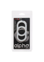 CalExotics Alpha Liquid Silicone Commander Ring White