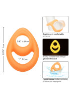 CalExotics Alpha Glow-In-The-Dark Liquid Silicone Teardrop Ring Glow in the dark