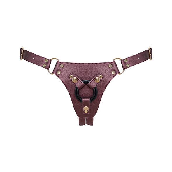 Strap-on-me - Generous harness Purple