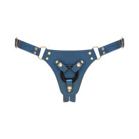 Strap-on-me - Generous harness Blue