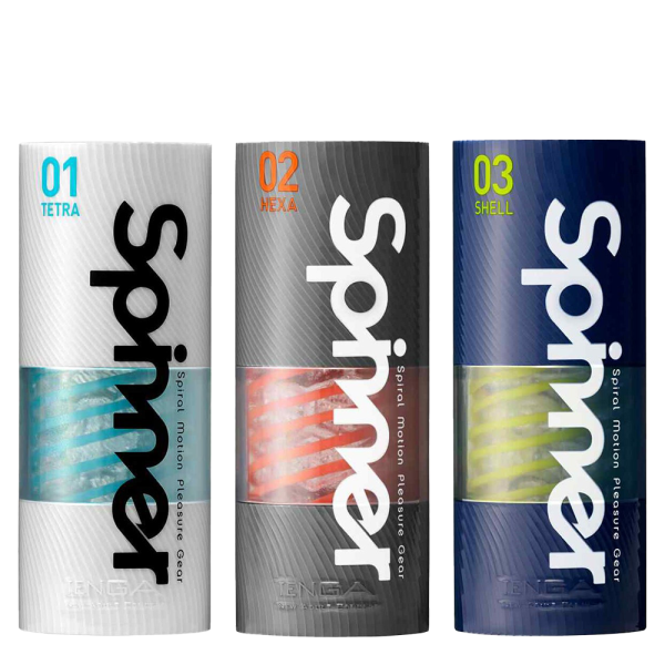 TENGA Spinner 3er Set (Tetra/Hexa/Shell)
