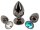 ANOS Metal Butt Plug Set Diamo
