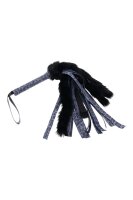 Sportsheets Cougar Kunstpelz Flogger marine-blau