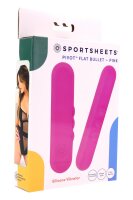 Sportsheets Pivot Flat Bullet, Pink