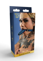 Taboom Silicone Penis Ball Gag blue