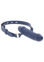 Taboom Silicone Breathable Penis Gag blue