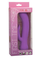CalExotics First Time Rechargeable Pleaser lila