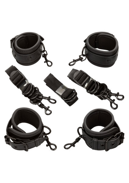 CalExotics Nocturnal Collection Bed Restraints black