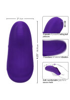 CalExotics Envy Handheld Rolling Ball Massager purple