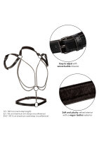 CalExotics Euphoria Collection Multi Chain Halter black