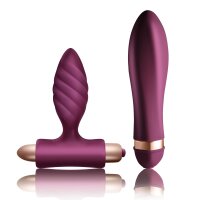 Rocks-Off Vibrator Set Climaximum Desire Burgundy Purple