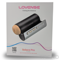 Lovense Solace Pro Automatic Thrusting Masturbator Black