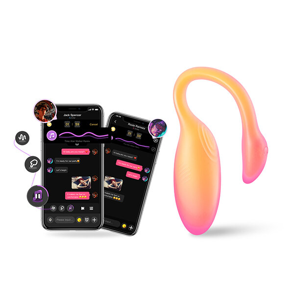 Magic Motion Flamingo Max Vibrating Bullet Orange