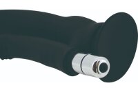 Yuira Pleasure Lab Twin Dildo mit Vibro Ei Schwarz