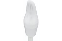 Yuira Kiwami Ten Rotore Pino Vibrator Weiß 140 mm