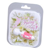 Fairy Baby Mini Vibrator Weiß/Rosa 6,99 cm