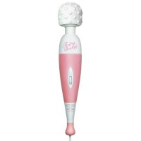 Fairy Beauty Wand Vibrator White/Pink 26 cm