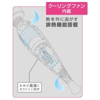 Fairy Beauty Wand Vibrator Weiß/Rosa 26 cm