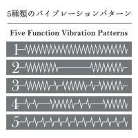 Fairy Five Star Wand Vibrator Weiß/Blau 26 cm