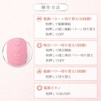 SSI-Japan Women Love Orgamoon Pressure wave stimulator pink 165 mm