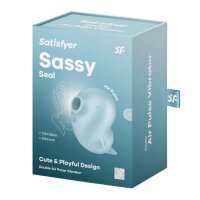 Satisfyer Sassy Seal Air Pulse Vibrator Blue