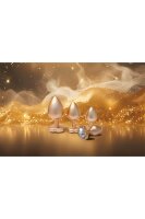 Gleaming Love Pearl Gold Plug Small 2,7 cm