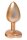 Gleaming Love Pearl Gold Plug Small 2,7 cm