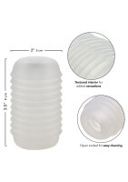 CalExotics Pop Sock Ribbed Transparent