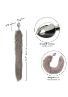 CalExotics Running Wild Tail Grey 2,5 cm