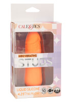 CalExotics Mini Vibrating Studs Orange