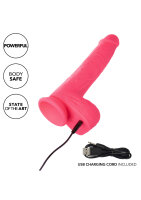 CalExotics Stud Rechargeable Rumbling & Thrusting Pink