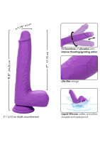 CalExotics Stud Rechargeable Gyrating & Thrusting Purple