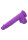 CalExotics Stud Rechargeable Gyrating & Thrusting Purple