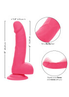 CalExotics Neon Silicone Studs Pink 15,25 cm