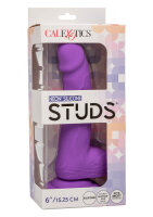 CalExotics Neon Silicone Studs 6 Purple 15,25 cm