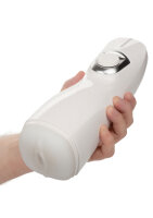 CalExotics Lifelike Pulsar Stroker White