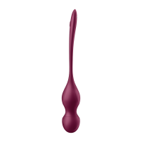 Satisfyer Love Birds Vary - Connect App Pelvic Floor Training - Wine Red
