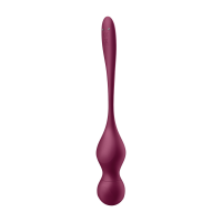 Satisfyer Love Birds Vary - Connect App Pelvic Floor Training - Wine Red