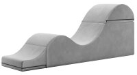 Liberator Aria Flip Chaise upholstered bench Gray