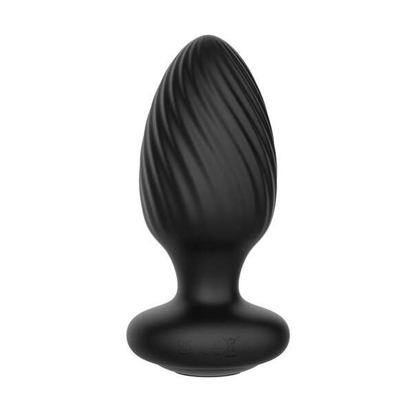 Nexus TORNADO Rotating Remote Control Anal Plug Extra Large Black