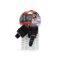 Kiotos Leather Handcuffs Black Rainbow