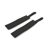 Kiotos Leather Handcuffs Black Rainbow