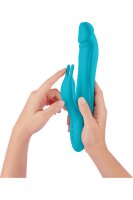 FemmeFunn Booster Rabbit XL Turquoise