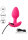 CalExotics Cheeky Vibrating Glow-In-The-Dark Butt Plug Small Glow in the dark