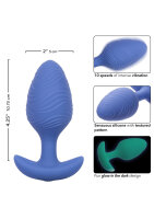 CalExotics Cheeky Vibrating Glow-In-The-Dark Butt Plug Large Glow in the dark
