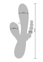 Xocoon Triple Love Vibrator Blue