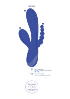 Xocoon Triple Love Vibrator Blue