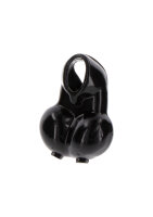 ToyJoy Manpower Penis Ring with Scrotum Holder Black
