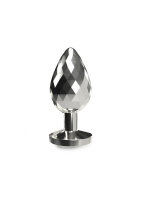 ToyJoy Anal Play Disco Diamond Plug Small Silver 2,7 cm