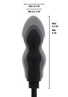 Hidden Desire Extreme Inflatable Bulb Plug - Starter Black